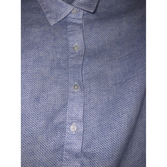 J. McLaughlin Fallon Loose Fit Linen Sz L | Preppy Style Essential - Picture 8 of 8